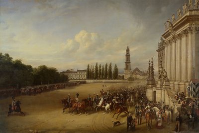 Paraati Potsdamissa vuonna 1817 tekijältä Franz Krüger