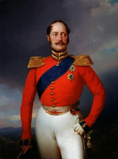 Keisari Nikolai I:n muotokuva, 1796-1855, 1847. tekijältä Franz Krüger