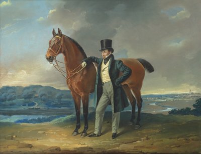 Wilhelm Christian Benecke von Groditzberg, 1828 (pastelli kankaalle asetettu paperille) tekijältä Franz Krüger