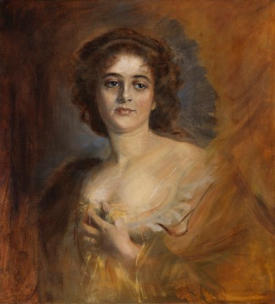 Zeppelinin kreivitär Lolita, n. 1900 tekijältä Franz von Lenbach