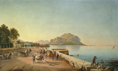 Kävelyretki Palermossa tekijältä Franz Ludwig Catel