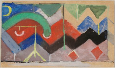 Abstrakti sommitelma tekijältä Franz Marc