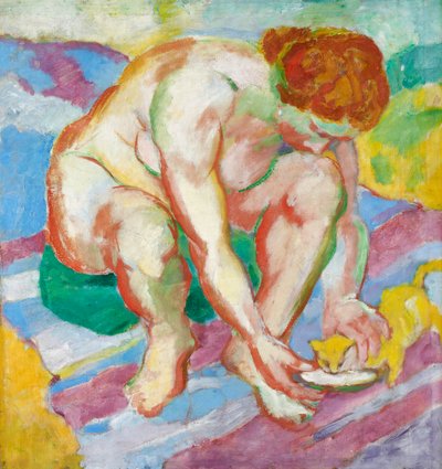 Näytelmä, jossa esiintyy kissa tekijältä Franz Marc