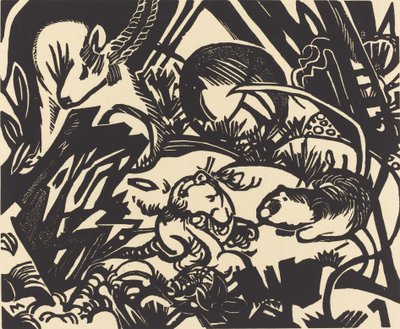 Animal Legend (Tier Legend) tekijältä Franz Marc