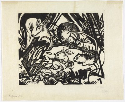 Eläinten legenda tekijältä Franz Marc