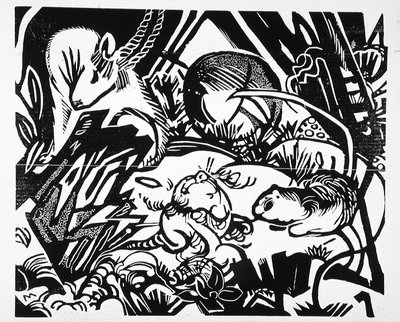 Eläinlegenda tekijältä Franz Marc
