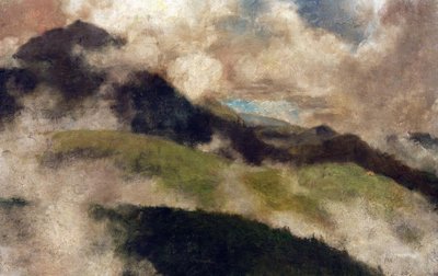 Aufsteigender Nebel tekijältä Franz Marc