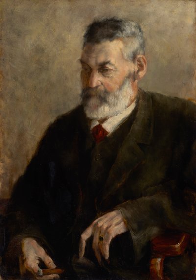 Taiteilijan isän muotokuva tekijältä Franz Marc