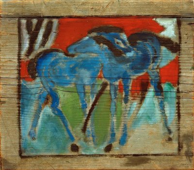 Siniset varsat tekijältä Franz Marc