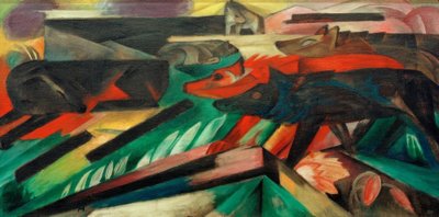 Sudet (Balkanin sota) tekijältä Franz Marc