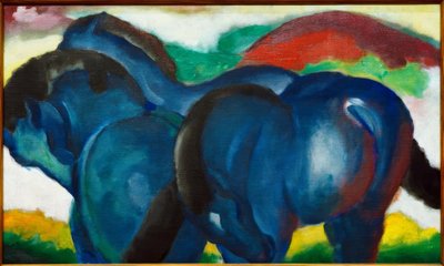Die kleinen blauen Pferde tekijältä Franz Marc
