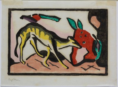 fabeltier tekijältä Franz Marc