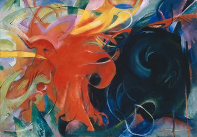 Taistelevat muodot tekijältä Franz Marc