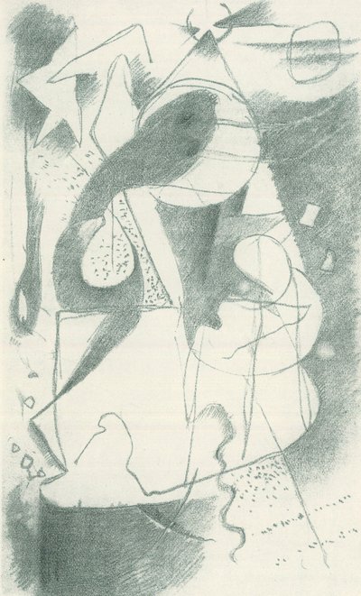 Franz Marc - Luonnoskirja kentältä - Sheet 02 tekijältä Franz Marc