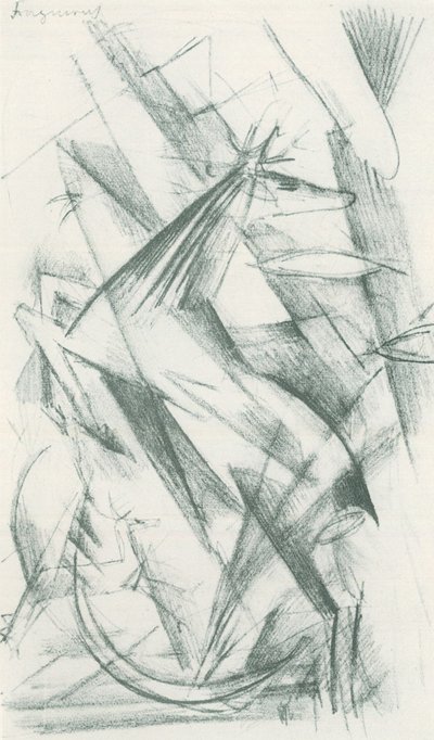 Franz Marc - Luonnoslehti kentältä - Sheet 22 tekijältä Franz Marc
