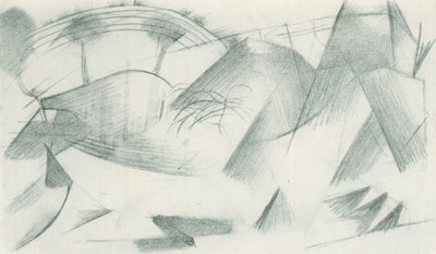 Franz Marc - Luonnoslehti kentältä - Sheet 33 tekijältä Franz Marc