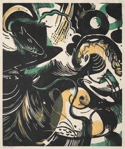 Genesis II tekijältä Franz Marc