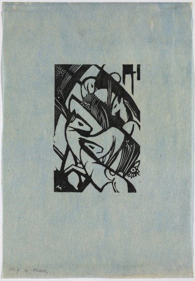 Saksa: Hyppyhevoset tekijältä Franz Marc