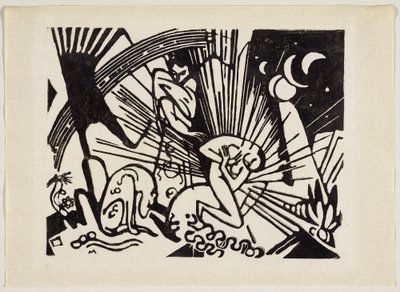Saksa: Versöhnung Reconciliation tekijältä Franz Marc