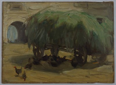 Heinävaunu tekijältä Franz Marc