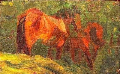 Pieni hevostutkimus tekijältä Franz Marc