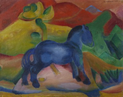 Little Blue Horse Lastenkuva, 1912. tekijältä Franz Marc