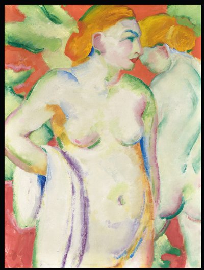 Alastonkuvat Cinnabarissa tekijältä Franz Marc