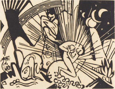 Sovittelu (Versoehnung) tekijältä Franz Marc
