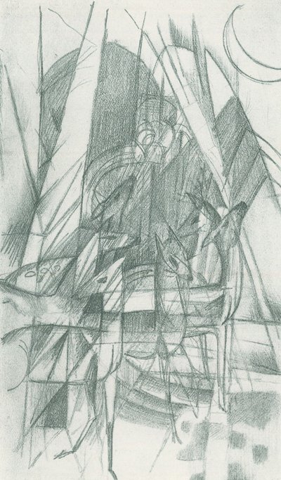 Rotwild tekijältä Franz Marc
