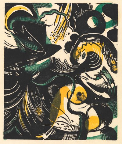 Luomistarina II tekijältä Franz Marc