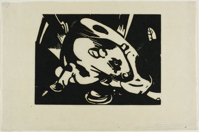Härkä tekijältä Franz Marc
