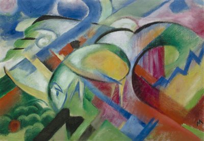 Lammas tekijältä Franz Marc
