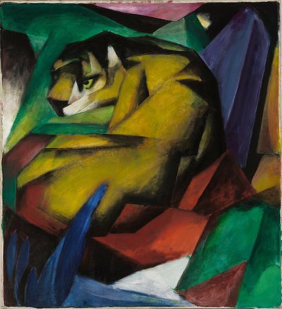 Tiikeri tekijältä Franz Marc