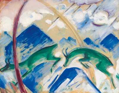 Säämiskä, 1911. tekijältä Franz Marc