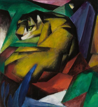 Tiikeri tekijältä Franz Marc