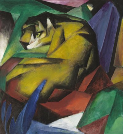 Tiikeri tekijältä Franz Marc