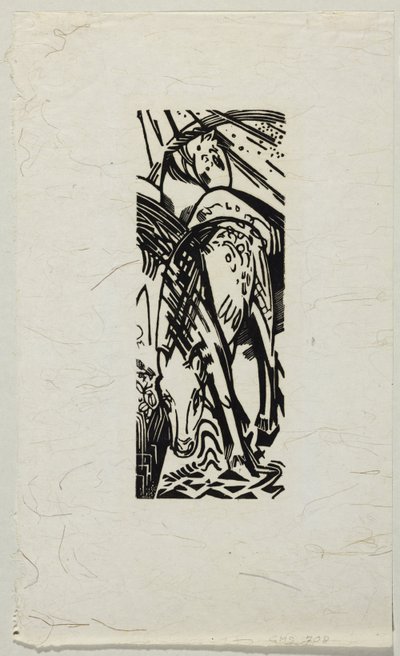 juova hevonen tekijältä Franz Marc
