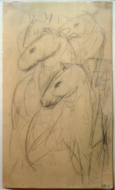 Sinisten hevosten torni tekijältä Franz Marc