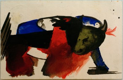 Kaksi eläintä tekijältä Franz Marc