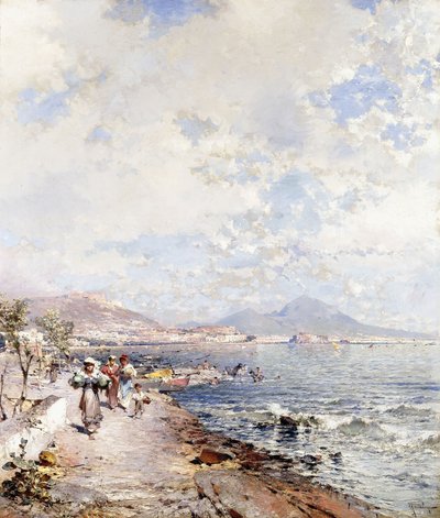 Posilipo, Napoli, tekijältä Franz Richard Unterberger