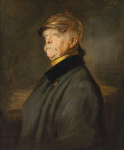 Otto von Bismarckin muotokuva tekijältä Franz Seraph von Lenbach