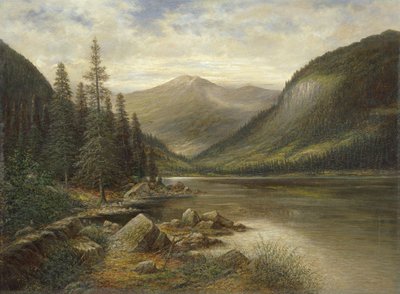 Erlaufsee ja Bald Summit taustalla tekijältä Franz Stephan Paschinger