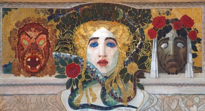 Suunnittelu mosaiikille tekijältä Franz Thiele
