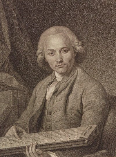 Urkuri ja säveltäjä Georg Joseph Voglerin muotokuva 1749-1814 n. 1795. tekijältä Franz Valentin Durmer
