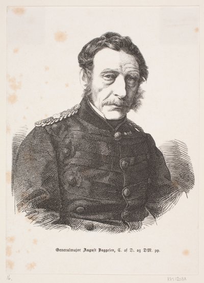 Kenraalimajuri August Baggesen tekijältä Franz Wilhelm Obermann