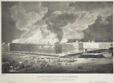 Tuli Talvipalatsissa 29. joulukuuta 1837, noin 1838 tekijältä Franz Wolf