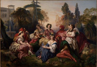 Decamerone tekijältä Franz Xaver Winterhalter
