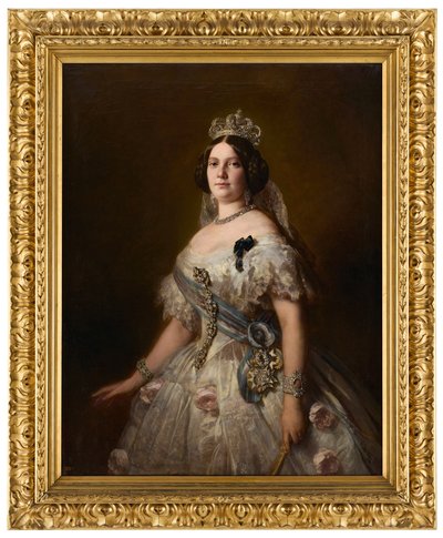 Isabella, Espanjan kuningatar tekijältä Franz Xaver Winterhalter