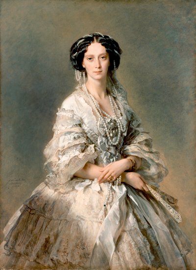 Maria Aleksandrovnan muotokuva, 1857 tekijältä Franz Xaver Winterhalter