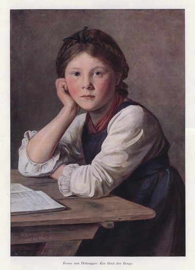 Vuorten lapsi tekijältä Franz von Defregger